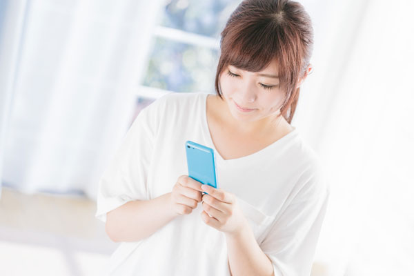 スマホで作業ができる